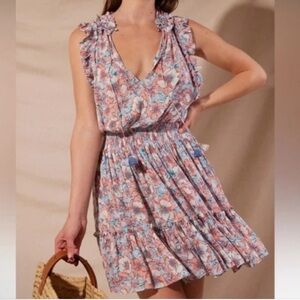 Poupette St. Barth Triny Floral Mini Dress